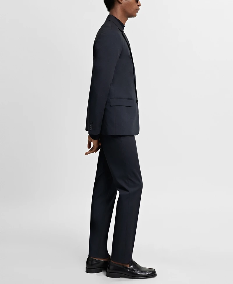 Mango Men's Super Slim Fit Suit Pants