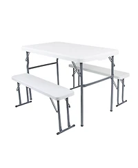 Stan sport Heavy-Duty Camp Table with Benches