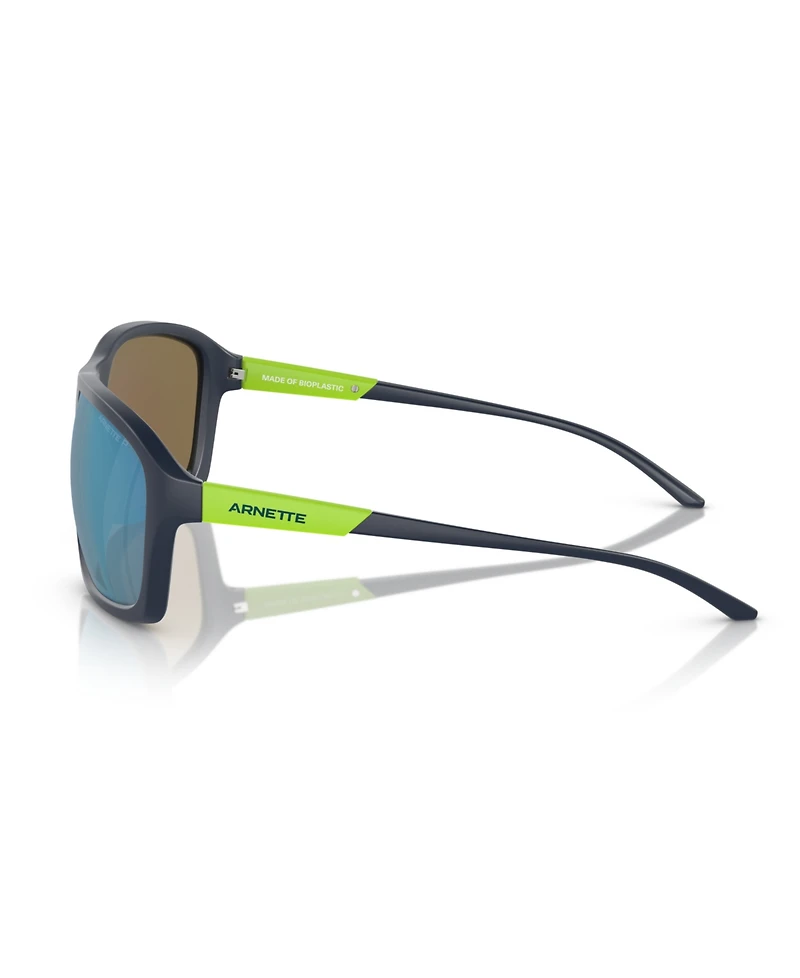 Arnette Men's Nitewish Polarized Sunglasses, Mirror Polar AN4329