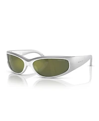 Arnette Men's Catfish Sunglasses, Mirror AN4302