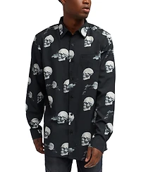 Reason Men's Nightvision Viscose Woven Shirt