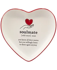 Certified International Valentine's Day Tidbit Plates, Set of 4