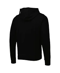 Men's New Era Black New Orleans Saints Ink Dye Pullover Hoodie
