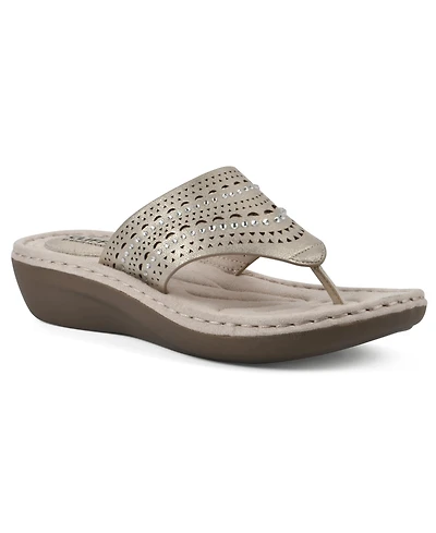 Cliffs by White Mountain Women's Comate Thong Sandal