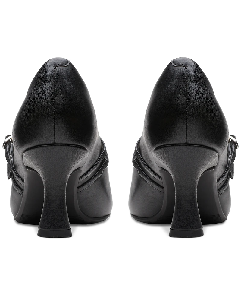 Clarks Women's Kataleyna Joy Double-Strap Pointed-Toe Pumps