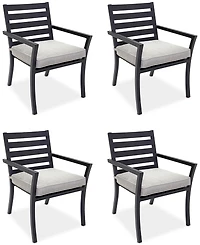 Astaire Outdoor 4-pc Dining Chair Bundle Set, Created for Macy's