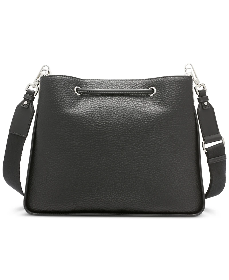 Calvin Klein Fay Drawstring Hobo with Adjustable Web Strap