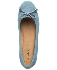 Style & Co Women's Monaee Bow Slip-On Ballet Flats, Created for Macy's