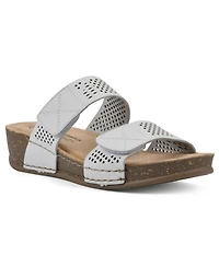 White Mountain Ferula Slide Sandals