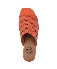 White Mountain Women's Alluvia Slide Flat Sandals