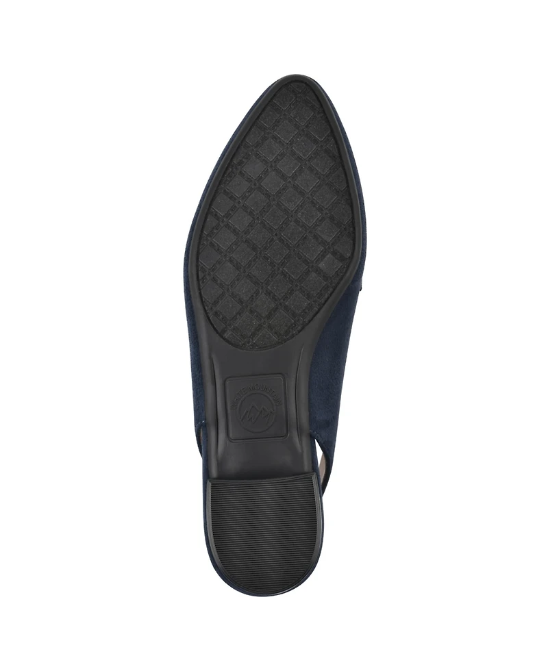 White Mountain Women's Boreal Slingback Loafers