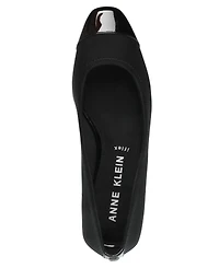 Anne Klein Women's Carlie Almond Toe Ballet Flats