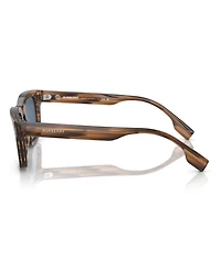 Burberry Men's Low Bridge Fit Sunglasses BE4403F