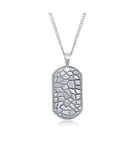 Stainless Steel Designed Dog Tag Necklace