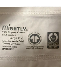 Mightly Girls Fair Trade Organic Cotton Sports Bras 3-pack