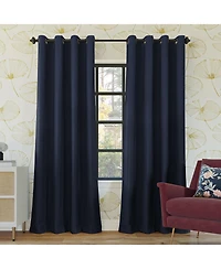 Oslo Theater Grade Extreme 100% Blackout Grommet Curtain Panel