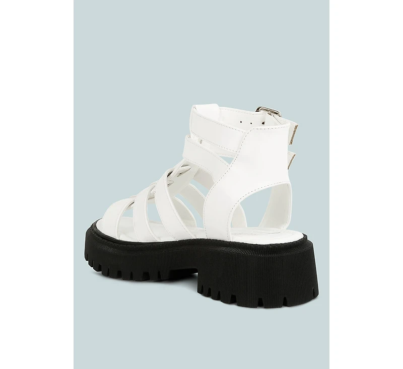Womens Dewey Chunky Gladiator Sandals