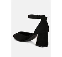 Womens rory metallic sling detail block heel sandals