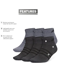 adidas Men's Superlite 3.0 Low Cut Socks