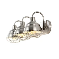 Jonathan Y Levi Industrial Farmhouse Iron Led Vanity Light