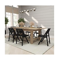 Gordon Set Of 2 Cane Rattan Folding Chairs