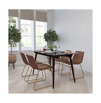 Carrollton 18 Inch Bucket Seat Dining Chairs