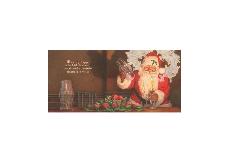 The Night Before Christmas board book- The Classic Edition by Clement Moore