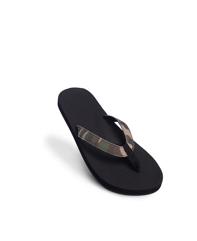 Indosole Men's Men s Flip Flops Camo