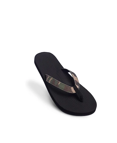 Indosole Men's Men s Flip Flops Camo