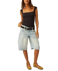 Free People Women's Hummingbird Square-Neck Tank Top