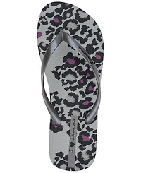Ipanema Women's Animal Print Slip-On Thong Sandals