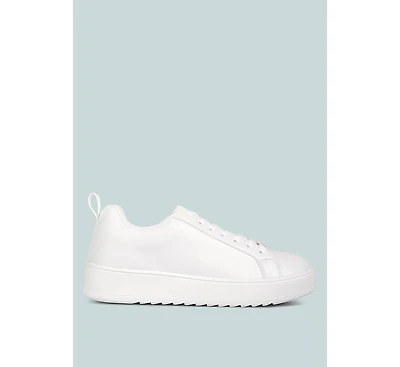 Women Rouxy Faux Leather Sneakers