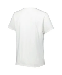 Women's adidas White Mississippi State Bulldogs Fresh Pride T-shirt