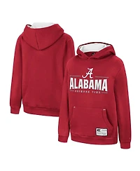 Big Boys Colosseum Crimson Alabama Crimson Tide Lead Guitarists Pullover Hoodie