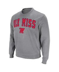 Colosseum Men's Ole Miss Rebels Arch & Logo Pullover Sweatshirt