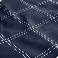 Bare Home Ultra-Soft Double Brushed Print Twin Sheet Set - Plaid