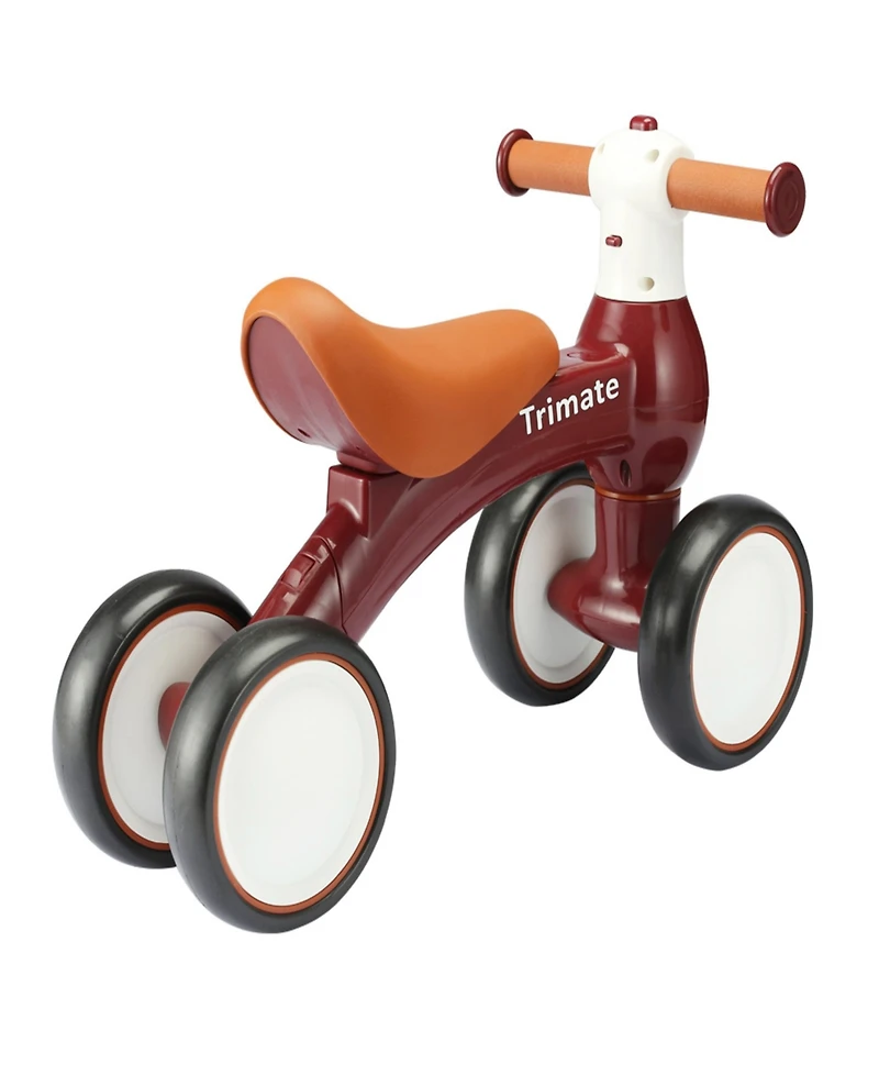 Trimate Wine Red Baby Walker Balance Bike