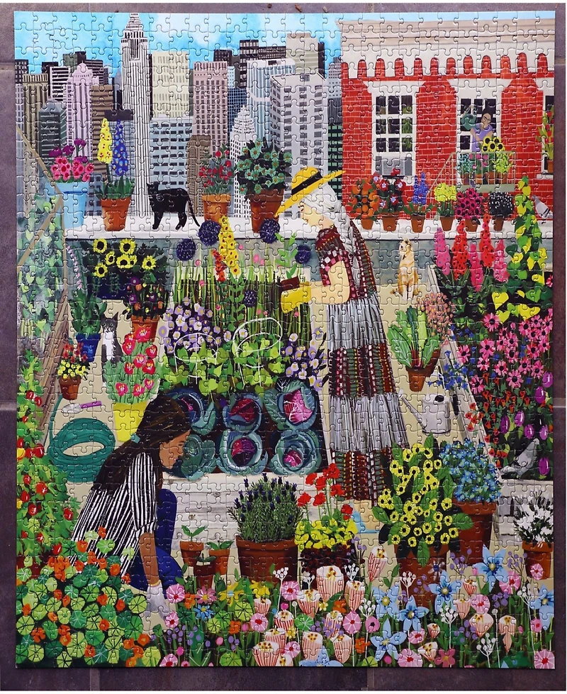 Eeboo Piece and Love Urban Gardening Puzzle