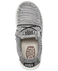 Hey Dude Toddler Kids Wally Stretch Casual Sneakers from Finish Line