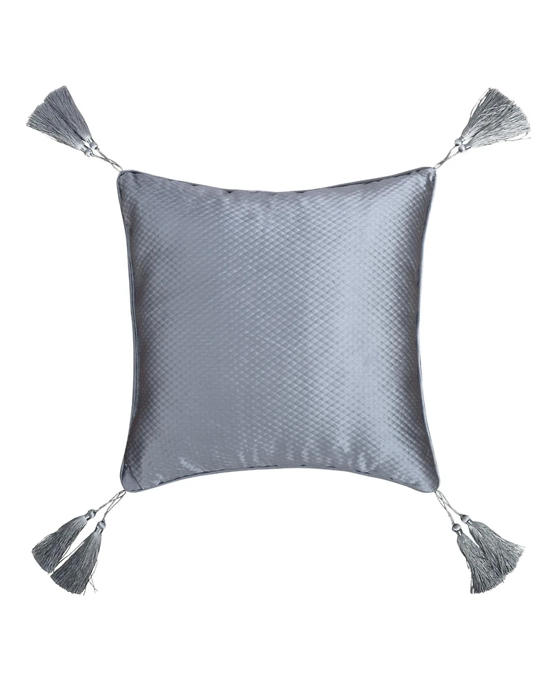 J Queen New York Dicaprio Embellished Decorative Pillow, 18" x 18"