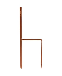 Northlight 25.5" Easter Egg Hunt and Rabbit Trail Outdoor Metal Spring Yard Stake