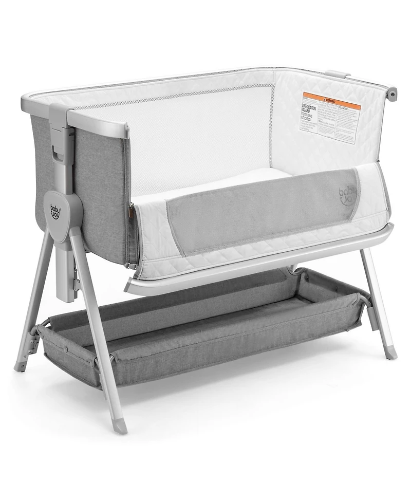 Baby Bed Side Crib Portable Adjustable Infant Travel Sleeper Bassinet