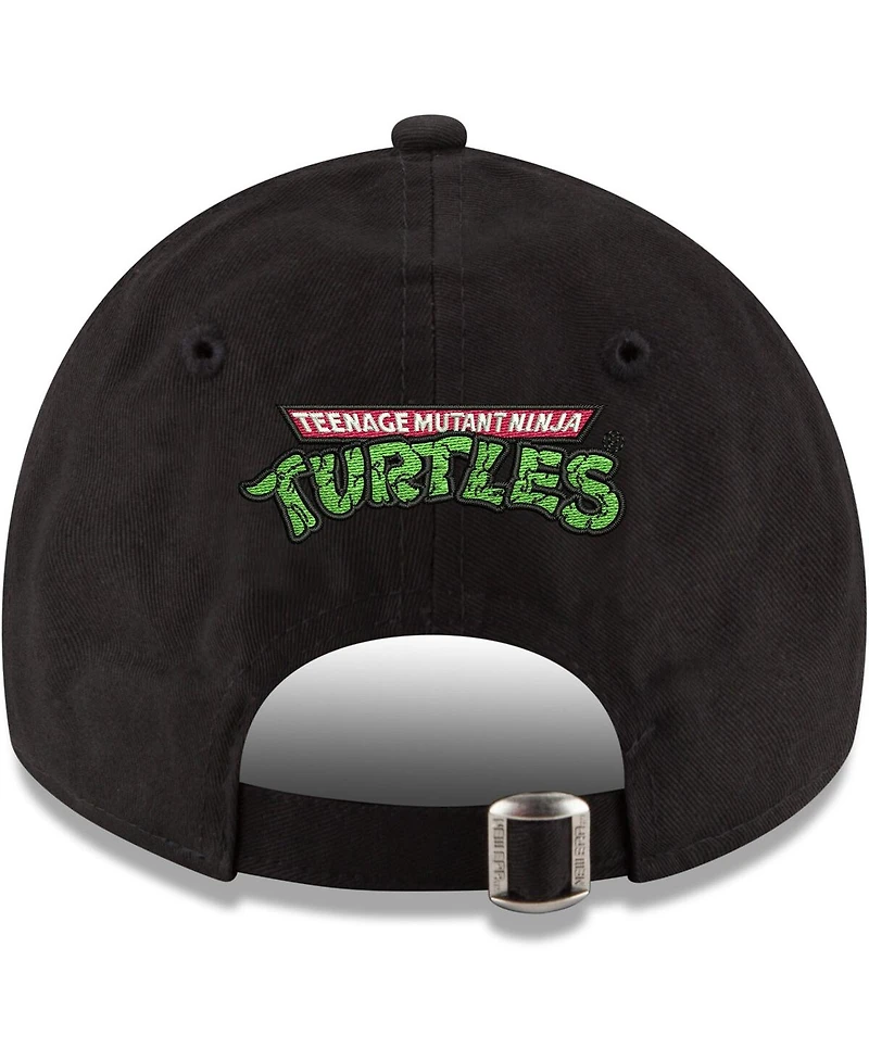 Men's New Era Black Teenage Mutant Ninja Turtles 9TWENTY Adjustable Hat