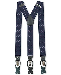 ConStruct Men's Geometric Print Suspenders