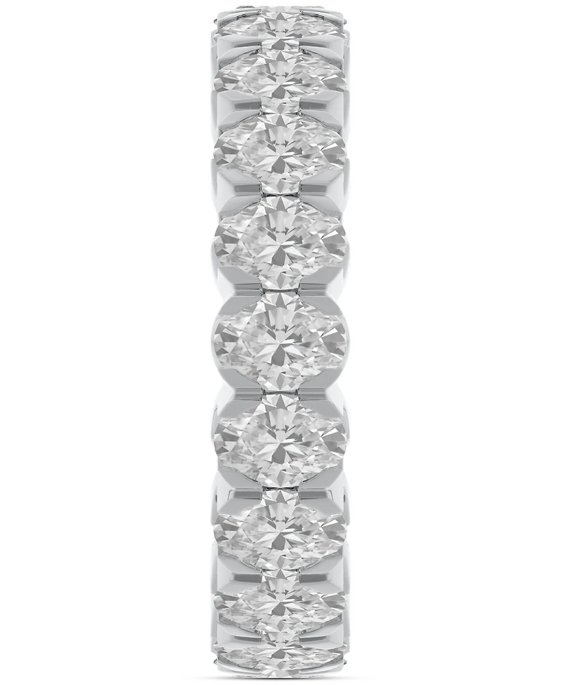 Diamond Oval-Cut Eternity Band (4 ct. t.w.) 14k Gold (Also Platinum)