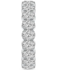 Diamond Oval-Cut Eternity Band (4 ct. t.w.) 14k Gold (Also Platinum)