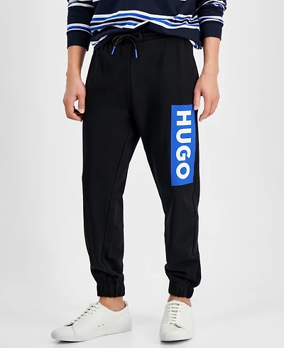 Hugo by Boss Men's Relaxed-Fit Logo-Print Jogger Pants