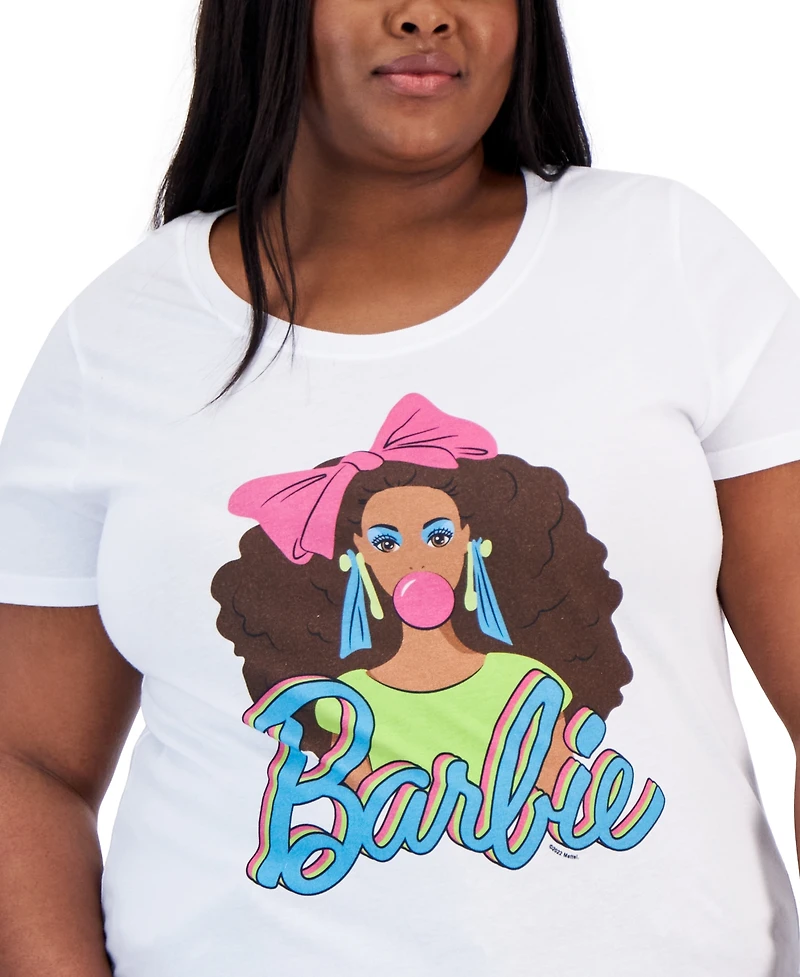 Hybrid Apparel Trendy Plus 80's Barbie Graphic T-Shirt