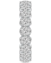 Diamond Oval-Cut Eternity Band (3 ct. t.w.) 14k Gold (Also Platinum)