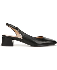 Naturalizer Jayla Mid-Heel Square Toe Slingback Pumps